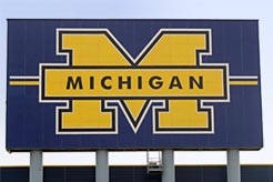 The University of Michigan Stadium